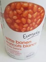 Mängden socker i Haricot blanc à la sauce tomate