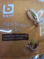 Mängden socker i Pistaches grillées et salées