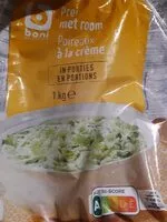 Mängden socker i poireaux à la crème