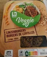 Mängden socker i Burgers de lentilles