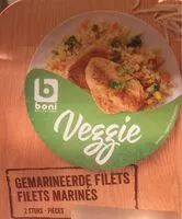 Mängden socker i Filets marinés veggie