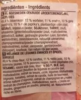 Mängden socker i Chou-fleur comme alternative au riz