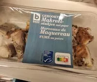 Mängden socker i Morceaux de maquereau fumé au poivre