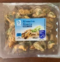 Mängden socker i Moules cuites