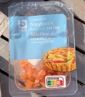 Mängden socker i Miettes de saumon atlantique fumé