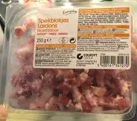 Mängden socker i Lardons