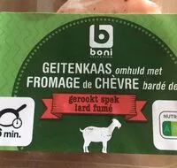 Mängden socker i Fromage de chevre barde de lard fume