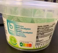 Mängden socker i Gommes menthe-eucalyptus