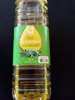 Mängden socker i Huile pour salade 100 % colza