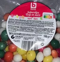 Mängden socker i Oeufs en sucre durs