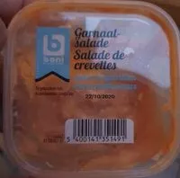 Mängden socker i Salade de crevettes