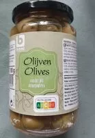 Mängden socker i Olives dénoyautées