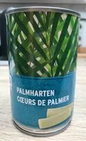 Mängden socker i Coeurs de palmier