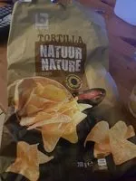Mängden socker i Tortilla Chips Nature