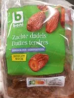 Mängden socker i Dattes tendres Boni