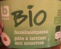 Mängden socker i Pâte à tartiner aux noisettes