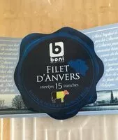 Mängden socker i Filet d'Anvers