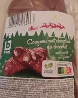 Mängden socker i Cougnou au chocolat