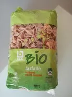 Mängden socker i Bio farfalle