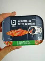 Mängden socker i Filets de hareng sauce à l'italienne