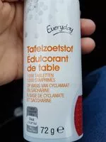 Mängden socker i Édulcorant de table