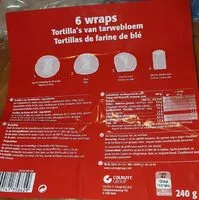 Mängden socker i Wraps