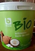 Mängden socker i Huile de coco