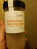 Mängden socker i Noix de muscade