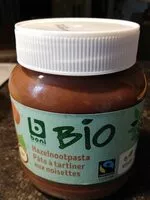 Mängden socker i Pâte à tartiner aux noisettes