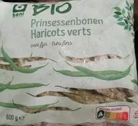 Mängden socker i Haricots verts