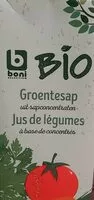 Mängden socker i Jus de légumes
