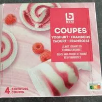 Mängden socker i Coupes