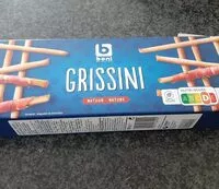 Mängden socker i Grissini nature