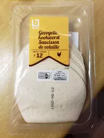 Mängden socker i saucisson de volaille
