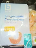 Mängden socker i Crevettes roses