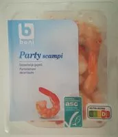 Mängden socker i Party scampi