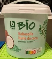 Mängden socker i Bio huile de Coco