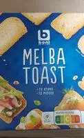 Mängden socker i Boni toast