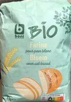 Mängden socker i Farine Bio pour pain blanc