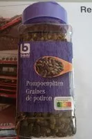 Mängden socker i Graines de potiron