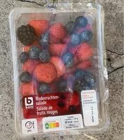 Mängden socker i Salade de fruit rouge