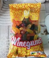Mängden socker i Winegums