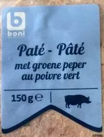 Mängden socker i Paté