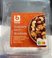 Mängden socker i Studentenhaver