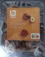 Mängden socker i Noisettes