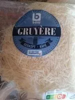 Mängden socker i Gruyère