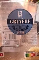 Mängden socker i Gruyère