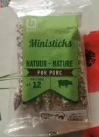 Mängden socker i Ministicks nature pur porc