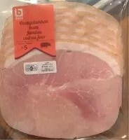 Mängden socker i Jambon cuit au four