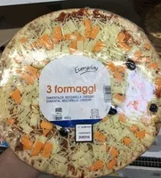 Mängden socker i 3 formaggi Emmental, Mozzarella, Cheddar
